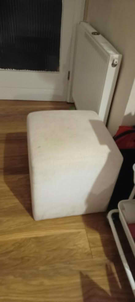 Photo of free Cream / White foot stool (Leagrave LU4) #1