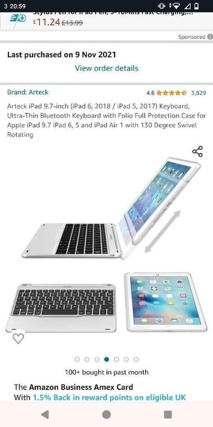 Photo of free iPad 5 keyboard (Fiveways, Brighton) #2