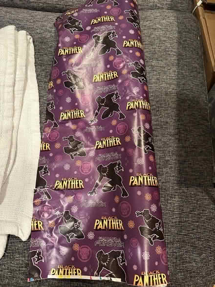 Photo of free Black Panther wrapping paper (Columbia Heights) #1