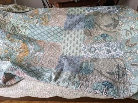 Photo of free Single bed coverlet and sham (Clearview Ave. at Ellendale) #1