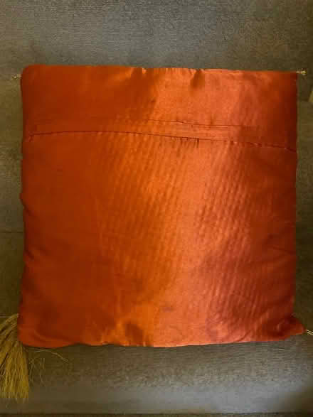 Photo of free 2 satin and mirrored cushions (Palmers Green N13) #2