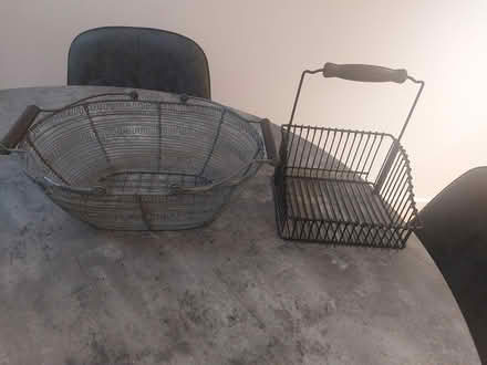 Photo of free 2 Wire Baskets (North Shields NE29) #1
