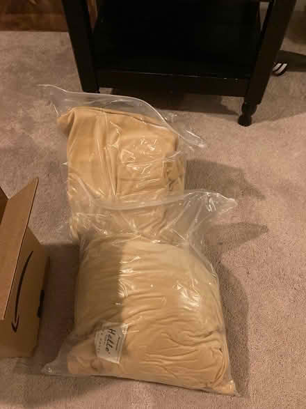 Photo of free Beige velvet couch cover (Ashburn, VA) #1