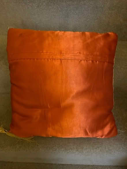 Photo of free 2 satin and mirrored cushions (Palmers Green N13) #4