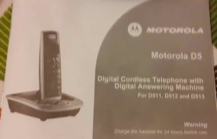 Photo of free Motorola cordless phone (Surbiton KT5) #2