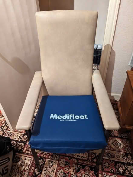 Photo of free Arm chair with medifloat cushion (Deansgrange, dublin) #1