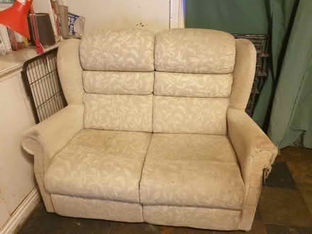 Photo of free 2 Seater Sofa + 2 x Chairs (Trowbridge BA14) #1