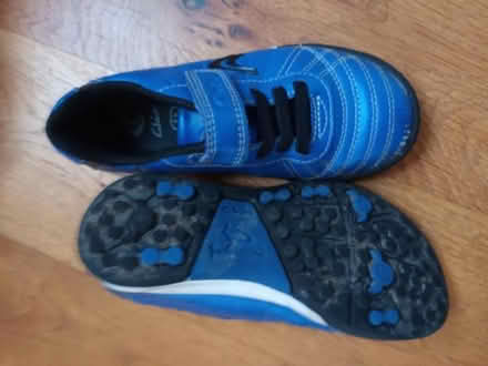Photo of free Astro boots, clarks, size 9G child (Kenilworth CV8) #1
