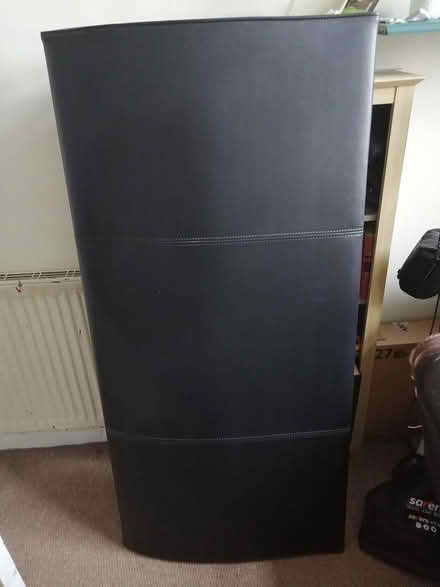 Photo of free leather double headboard (bilston) #1