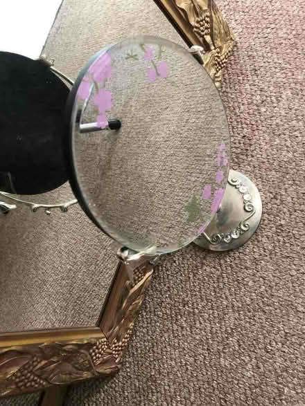 Photo of free Small, silver, decorative mirror (Heaton Mersey SK4) #3