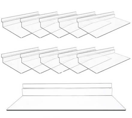 Photo of Slatwall Shoe Shelf (G53) #2