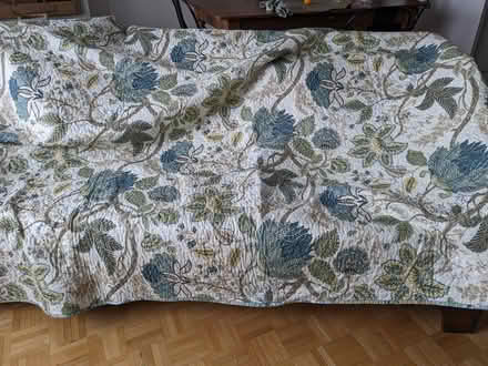 Photo of free Single bed coverlet and sham (Clearview Ave. at Ellendale) #2