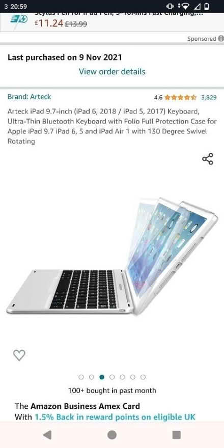 Photo of free iPad 5 keyboard (Fiveways, Brighton) #3