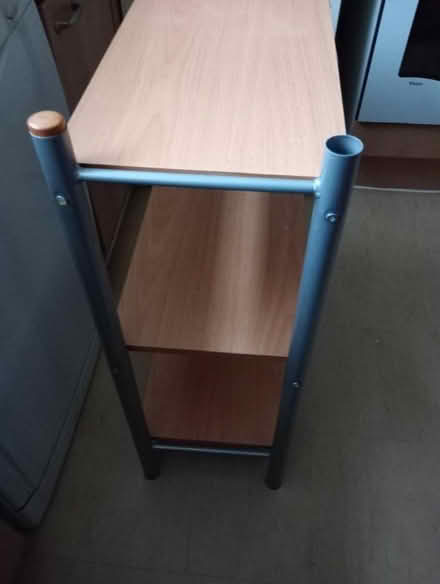 Photo of free Wooden shelving unit (Hounslow) #3