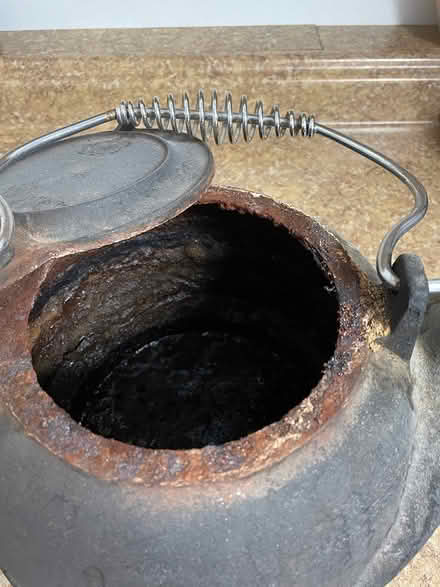 Photo of free Cast Iron Tea Kettle (Putnam Valley) #3