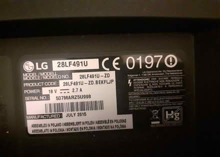 Photo of free TV (King's Cross N1) #1