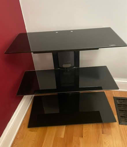 Photo of free Glass TV stand (Washington Park) #1