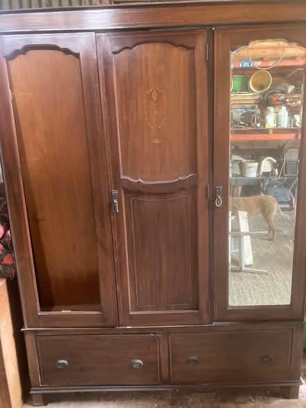 Photo of free Vintage 3-door wardrobe (Dunmow CM6) #1