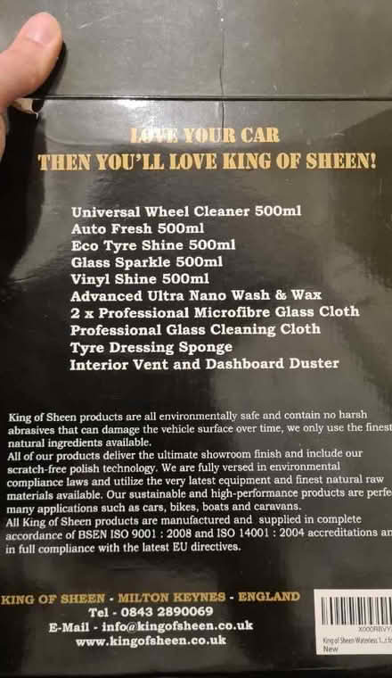 Photo of free King of Sheen Car Wash Partial Set (Hanover BN2) #3
