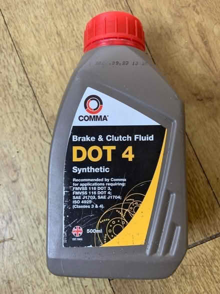 Photo of free Brake & Clutch Fluid DOT4 (Castle MK40) #1