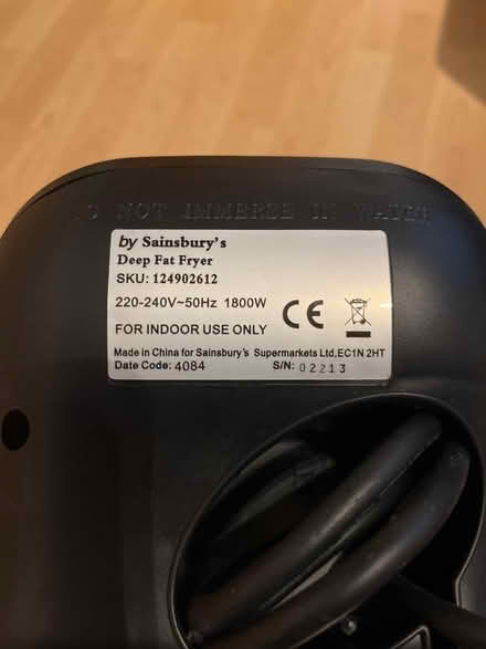 Photo of free Small deep fat fryer (Potterells Farm AL9) #3
