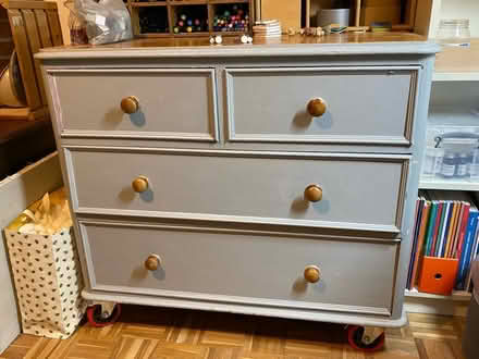 Photo of free Hardwood chest (SW18) #1