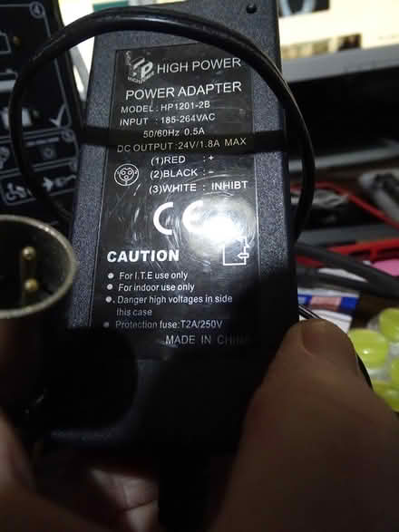 Photo of free Chargers for mobility scooters (Stocksbridge - S36) #2