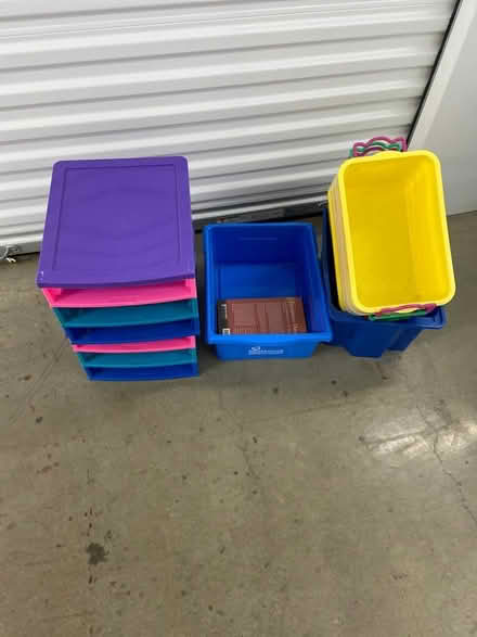 Photo of free Storage bins (75237-Dallas) #1