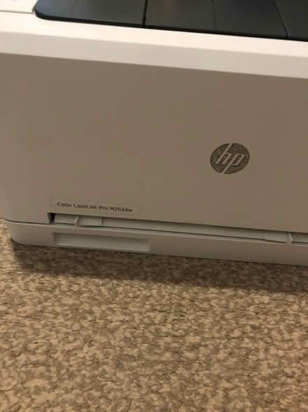 Photo of free HP Color Laser Jet Pro M252dw Printer - working & some ink! (Oldfield Park) #1
