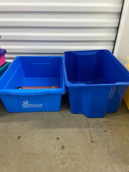 Photo of free Storage bins (75237-Dallas) #3
