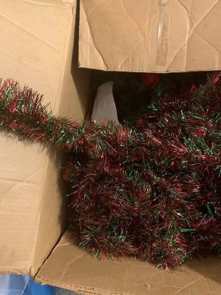 Photo of free Red and green garland (El Dorado, KS) #1