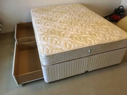 Photo of free Bed and mattress (Lytchett Matravers.) #2