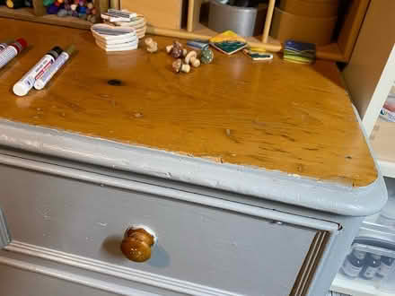 Photo of free Hardwood chest (SW18) #2