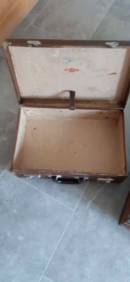 Photo of free 2 old small cases. (Shepshed LE12) #2