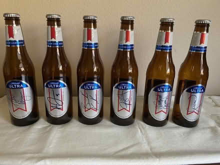 Photo of free autographed michelob ultra bottles (Tarpon Springs/Palm Harbor) #2