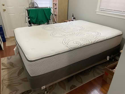 Photo of free full mattress and boxspring (Capitol Hill) #1
