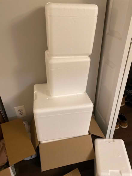 Photo of free Styrofoam coolers (Chevy chase) #1
