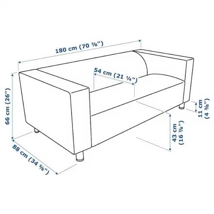 Photo of free IKEA loveseat (Odenton Kings Heights) #1