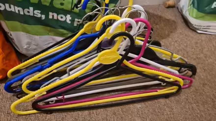 Photo of free 36 assorted hangers (Hanover BN2) #3