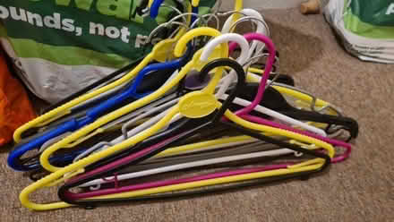 Photo of free 36 assorted hangers (Hanover BN2) #3