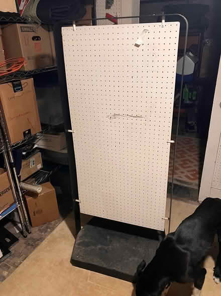 Photo of free Free-standing Peg Board (Kenwood) #1