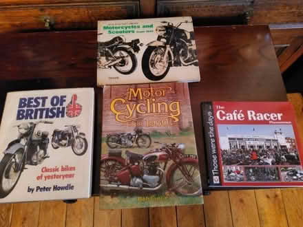 Photo of free 4 Books for the Motorcyle Enthusiast (Marks Tey CO6) #1