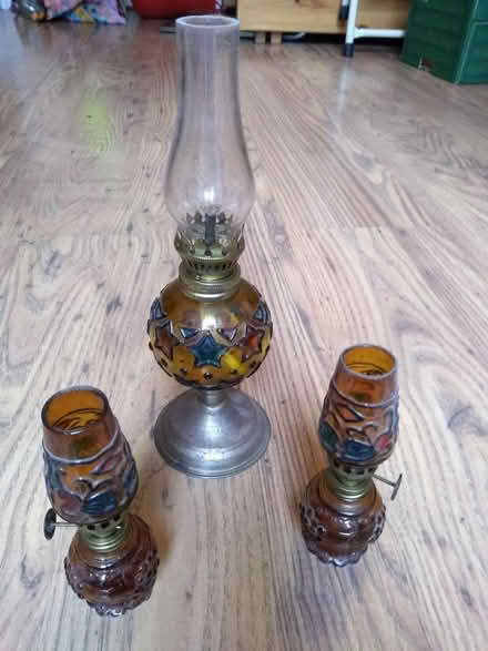 Photo of free Three paraffin lamps (Malvern Link WR14) #1