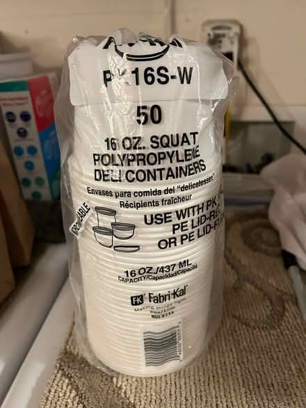 Photo of free 16oz Deli Containers (Eubank/Montgomery) #1