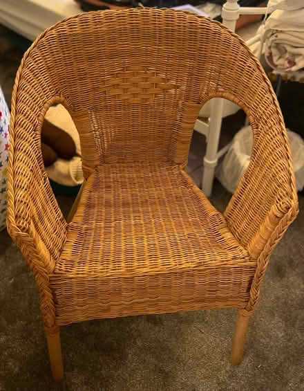 Photo of free Wicker chair (Tonbridge TN9) #1