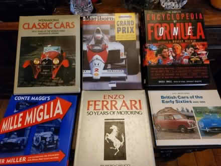 Photo of free 6 Books for the Motorsport Enthusiast (Marks Tey CO6) #1