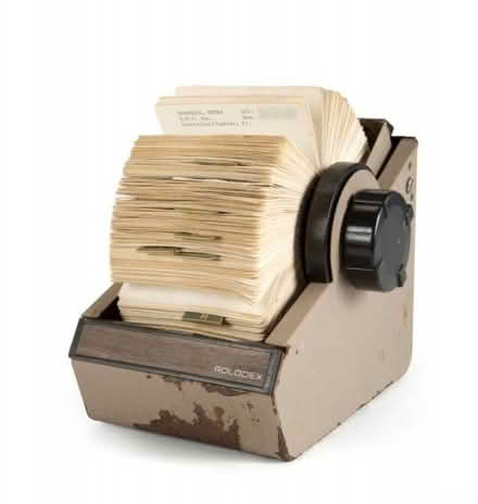 Photo of rolodex (Hodgkins) #1
