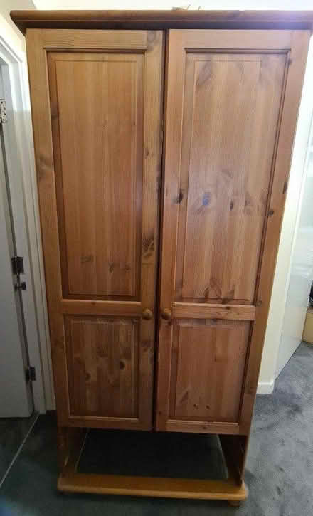 Photo of free Double 2 Door Wooden Wardrobe (DA1) #3
