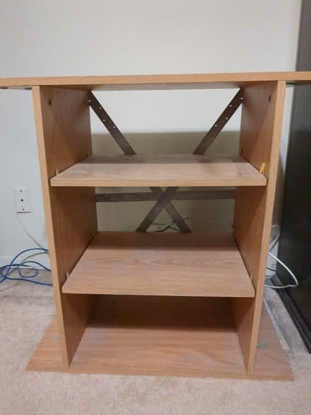 Photo of free Wooden shelf unit (Torrance) #2
