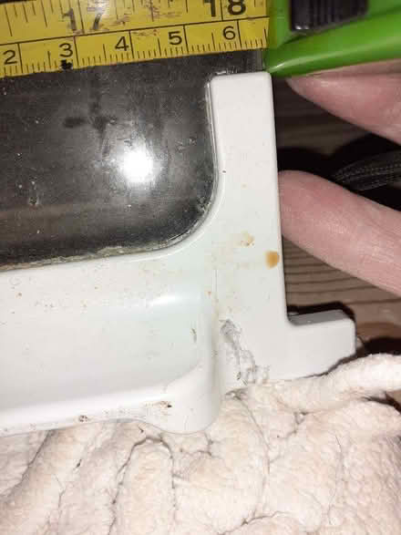 Photo of free 3 Beko fridge shelves. (West Malvern CP WR14) #1